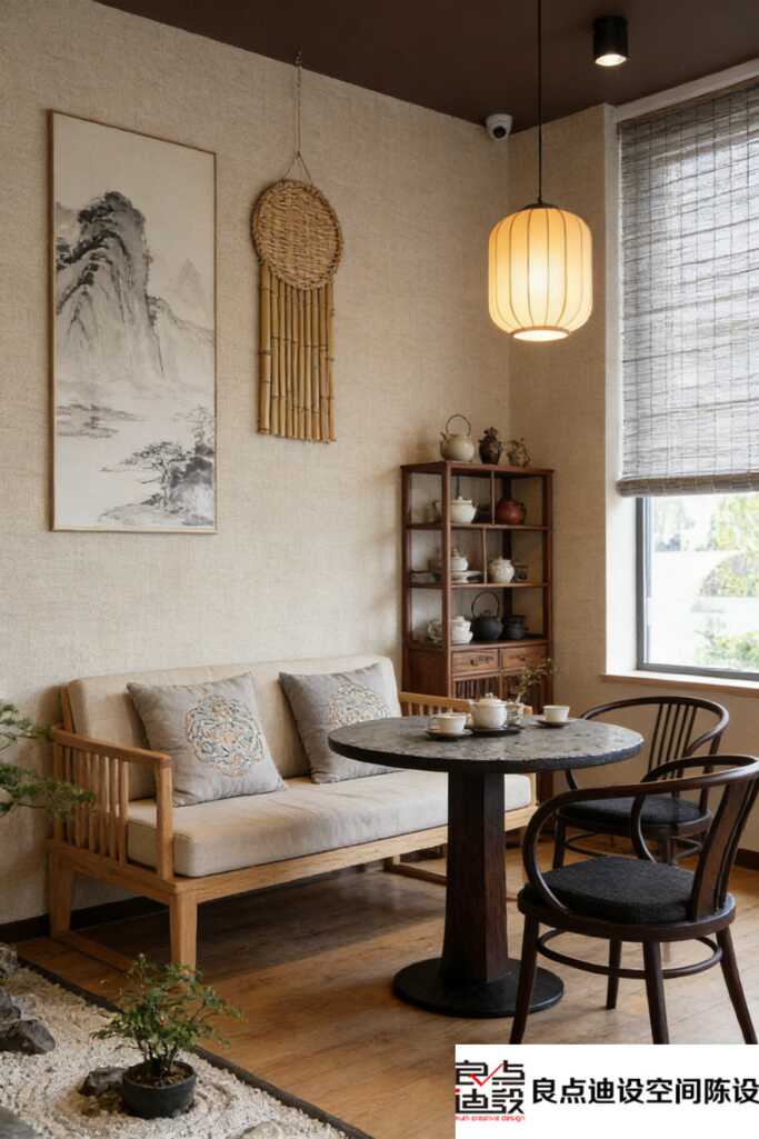 神仙装修软装设计!这家新中式咖啡店把禅意拿捏死了，进去就不想走!